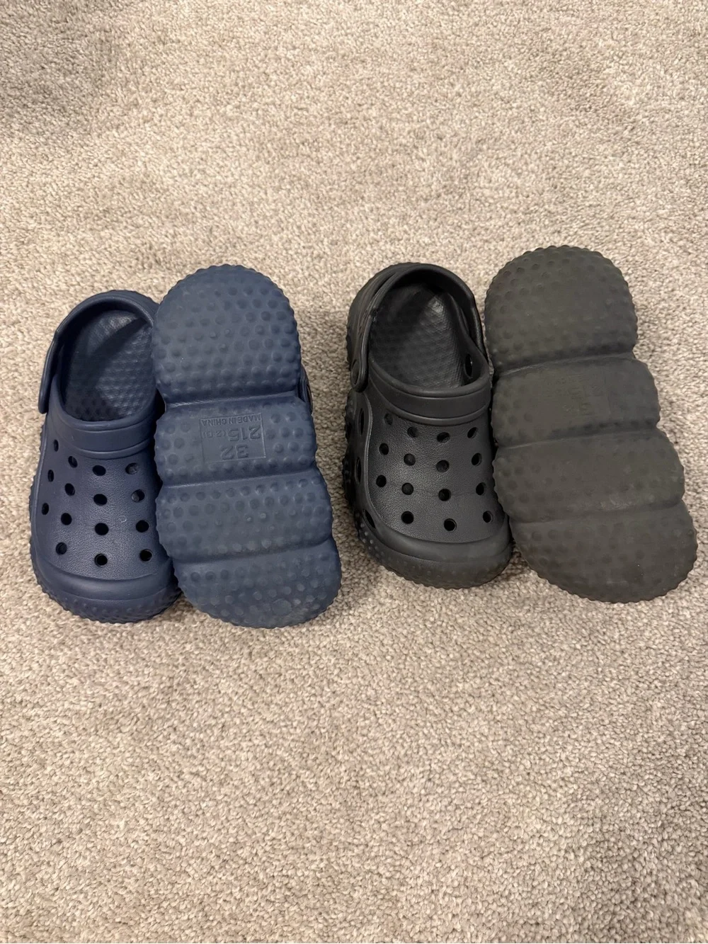Kids Classic Clog - Navy and Black